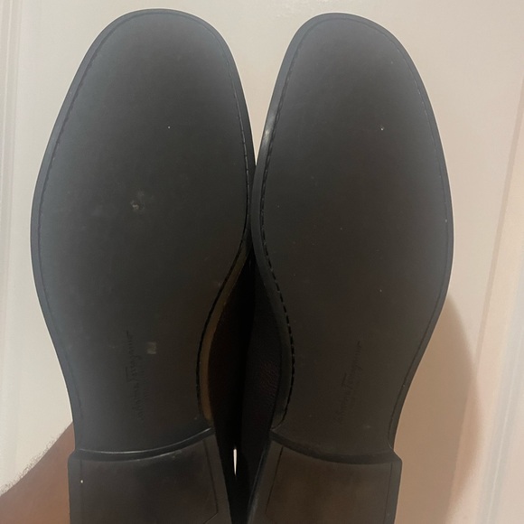 Salvatore Ferragamo Adam Loafers with Gancini buckle detail Dark Brown Sz 10.5 E main image 7